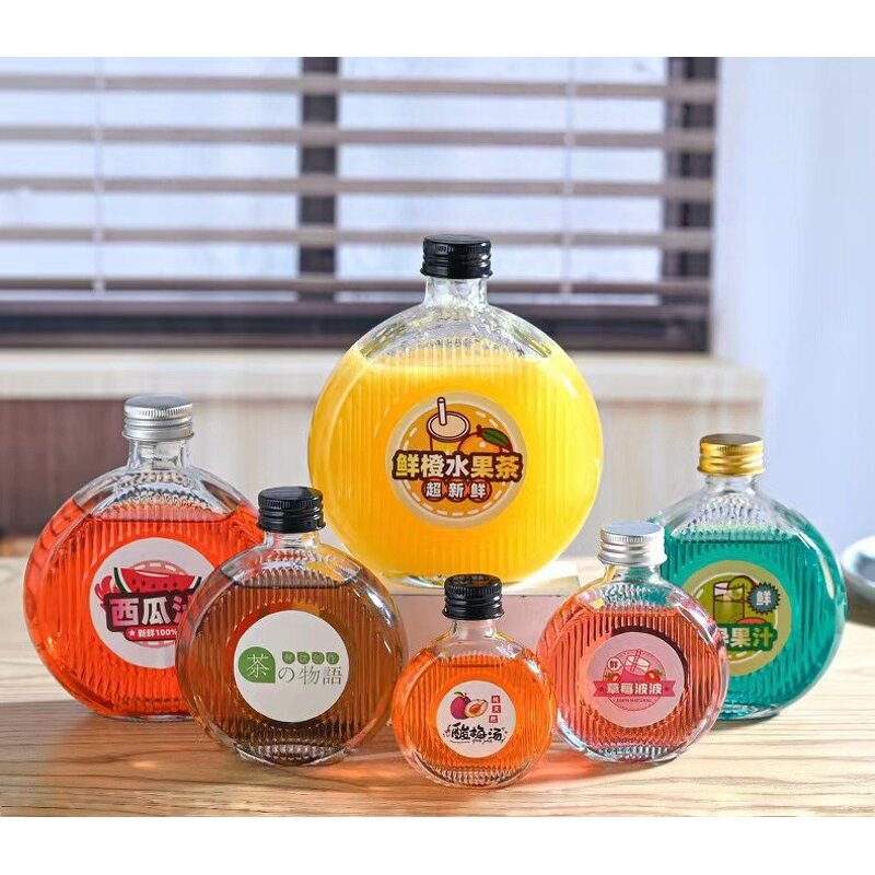 Empty Glass Bottles Manufacturer - OEM Wholesale French Transparent 50-500ml with Cap