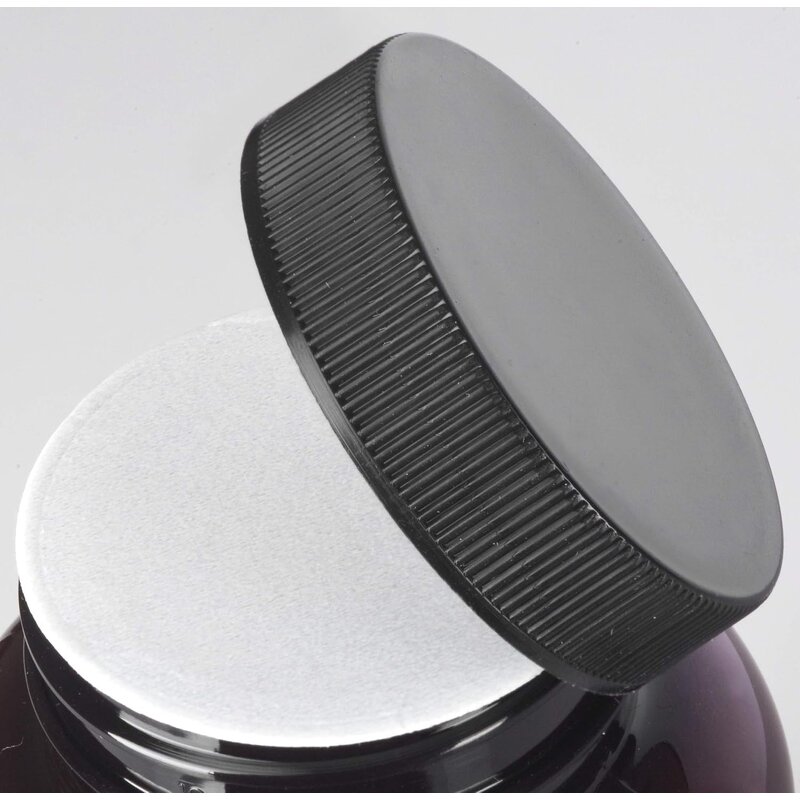 Amber Glass Wide Mouth Bottle Factory - OEM Custom Logo 5 oz with Black Ribbed Lid