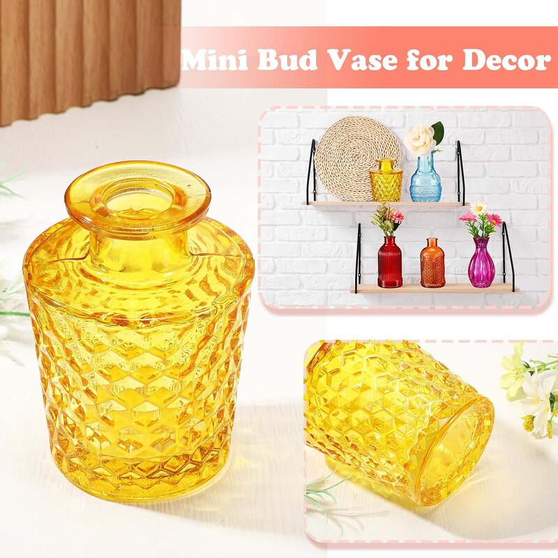 Luxury Glass Table Vases Manufacturer - OEM Decoration Flower Bottle Transparent Crystal