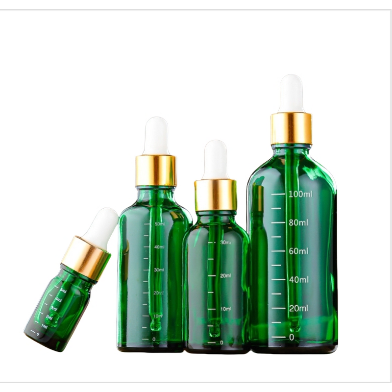 Amber Glass Cylinder Bottles Factory - OEM 5-100mL Serum Dropper Cap with Scale