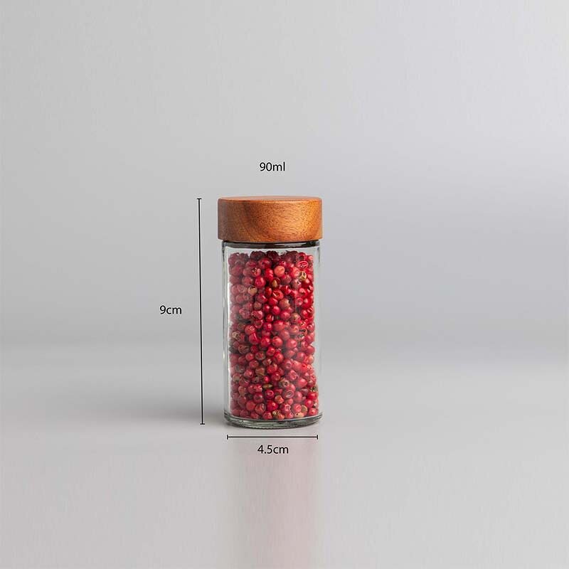 High Borosilicate Glass Jar Manufacturer - OEM Refillable Spice Jars Food Storage Container