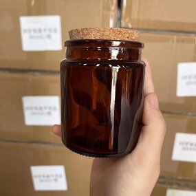 Glass Candle Jars Manufacturer - OEM 100-200ml Clear Amber Green for Making Candles