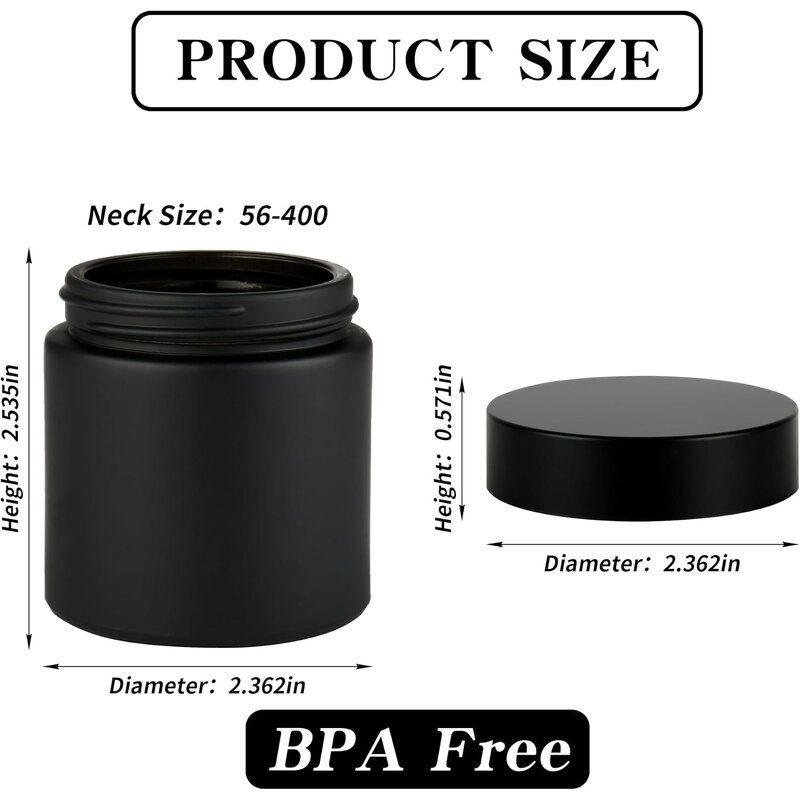 Airtight Tealight Glass Candle Holders Factory - OEM 4oz Matte Small Lanterns with Lids