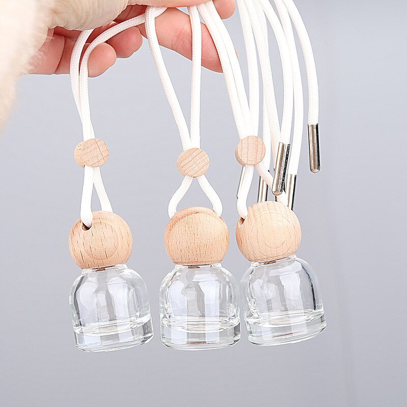 Car Aromatherapy Essential Oil Diffuser Manufacturer - OEM 10ml Glass Mini Empty Hanging