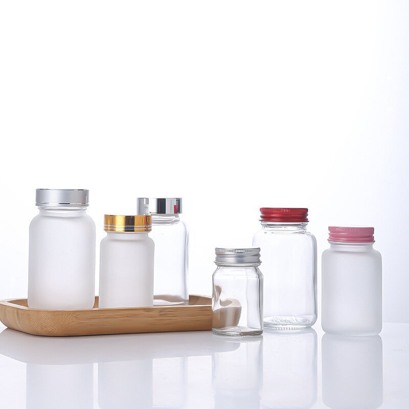 Clear Frosted Pharmaceutical Glass Bottle Manufacturer - OEM Wholesale 30-150ml Medicine