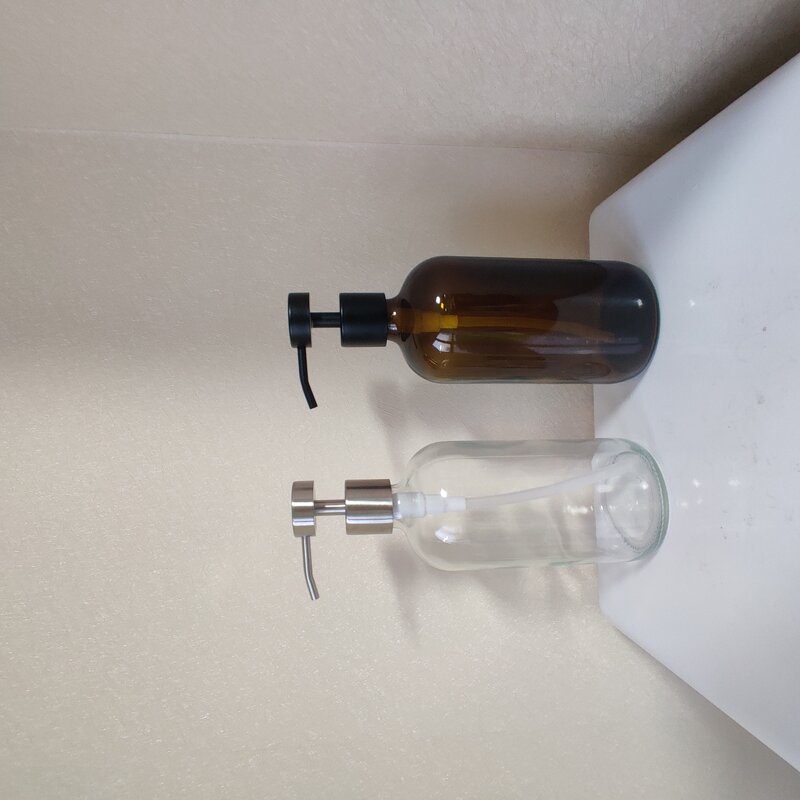 High-end Stainless Steel Soap Dispenser Manufacturer - OEM Boston Bottle 28-400 Black UV