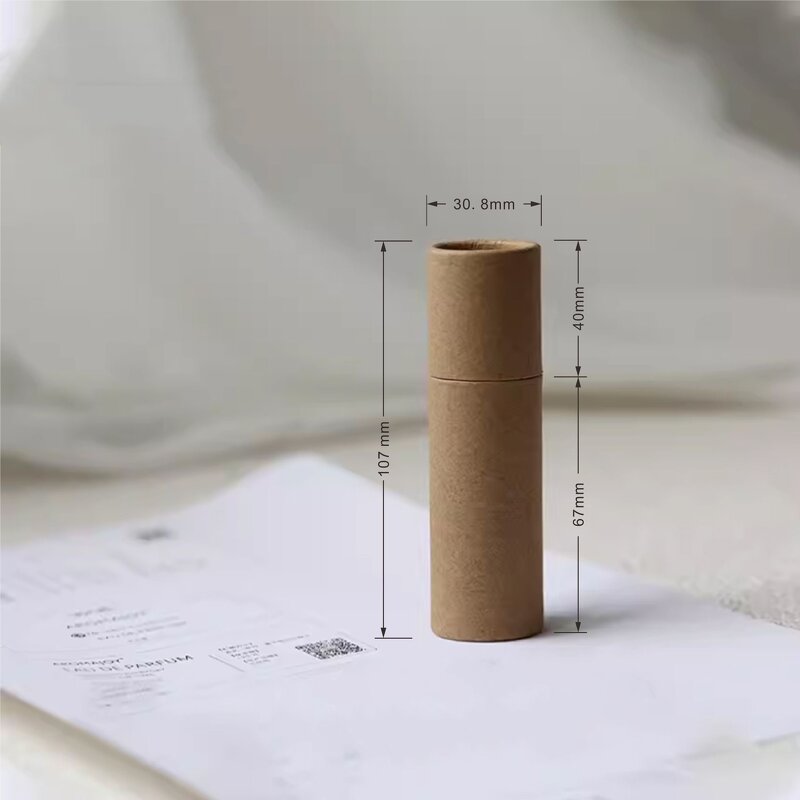 Cardboard Round Paper Tube Packaging Manufacturer - OEM Natural Brown Kraft Cylinder Boxes