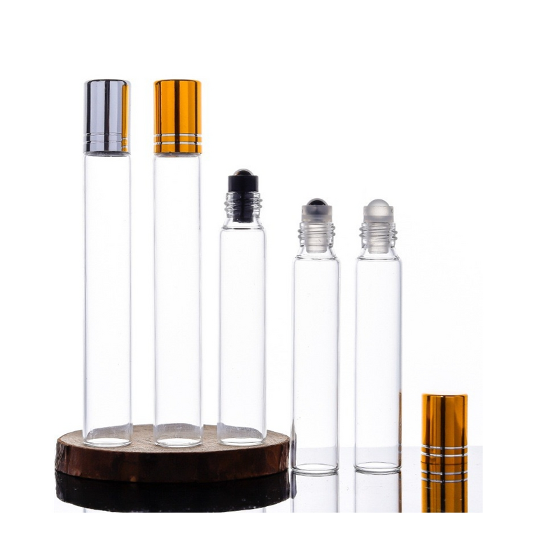 Color Round Glass Roll-on Bottles Manufacturer - OEM 5-10ml Empty for Perfume Aromatherapy