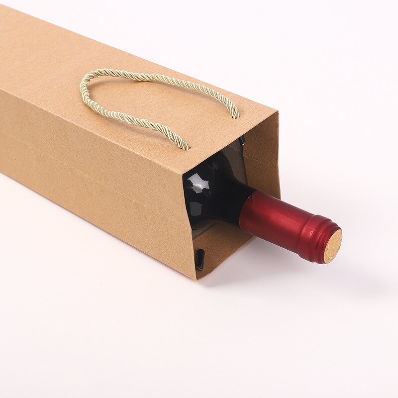Custom Wine Box Manufacturer - OEM Factory Eco-friendly Elegant Single Packaging Box