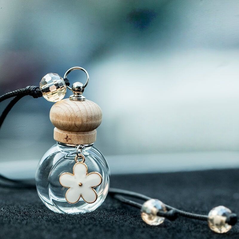 Car Perfume Pendant Bottle Factory - OEM 10ml Glass Essential Oil Diffuser Fragrance