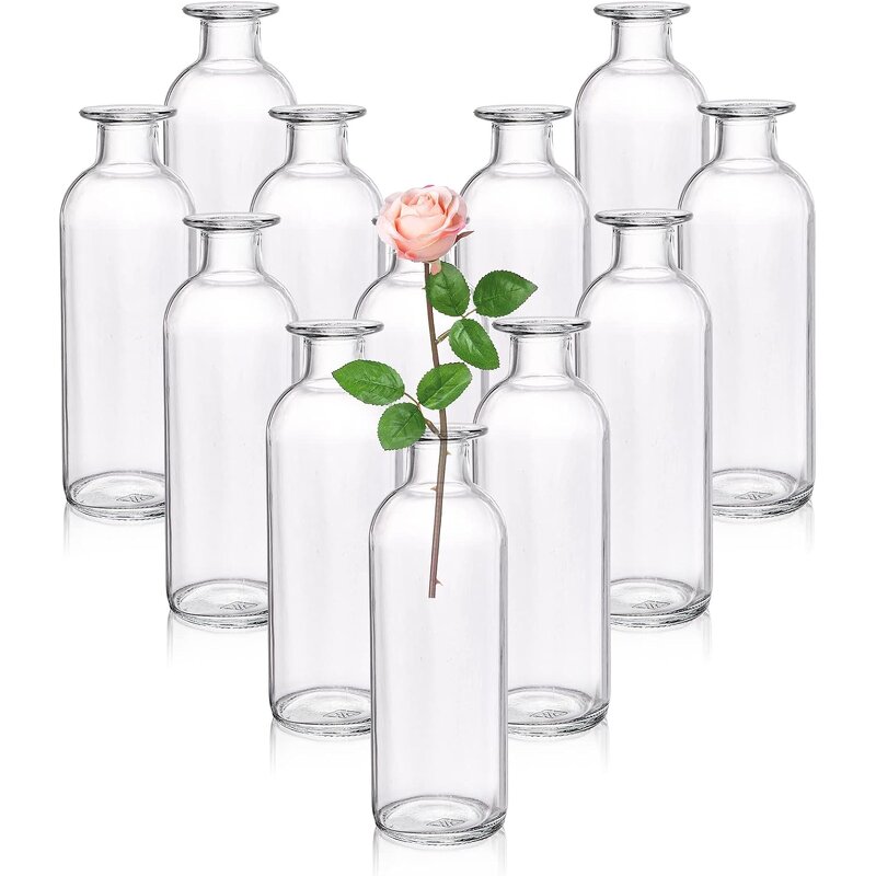 Mini Small Glass Luxury Vase Set Manufacturer - OEM Wholesale Aromatherapy Bottle Flower