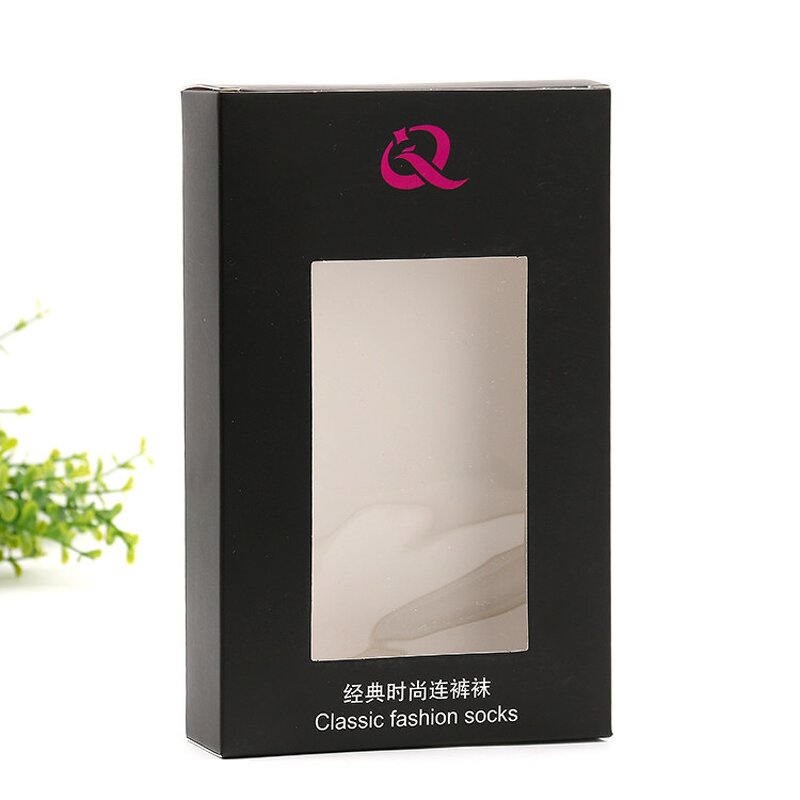 Square Gift Packaging Kraft Cardboard Box Manufacturer - OEM Custom Printing with Window