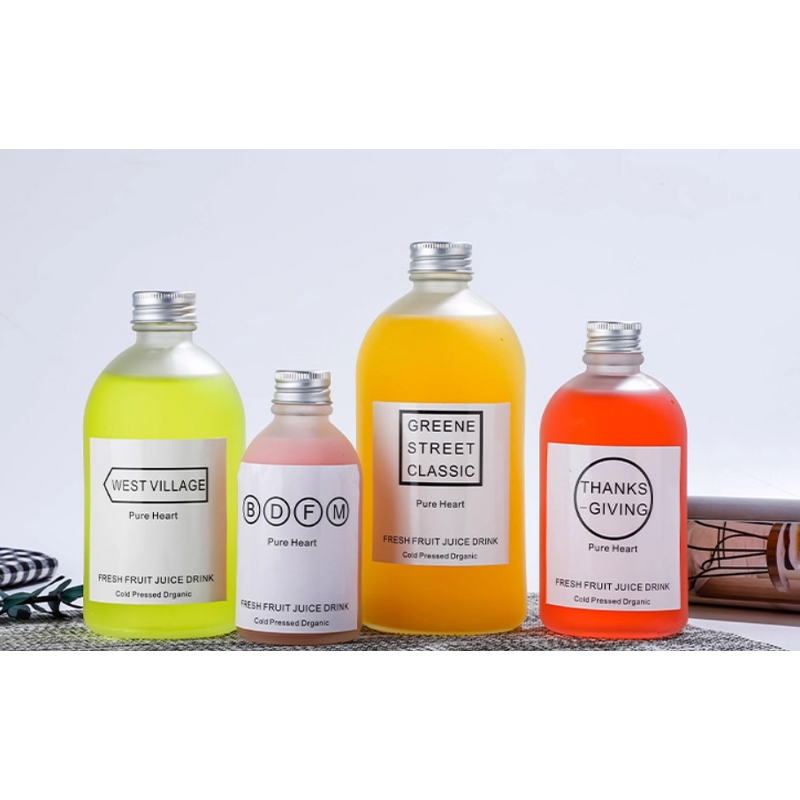 Cold Brew Coffee Bottle Manufacturer - OEM Clear Frosted 150-500ml with Aluminum Screw Cap