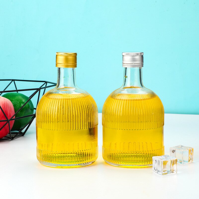 Clear Glass Red Wine Bottle Factory - OEM Hot Sale 375ml Empty with Screw Top