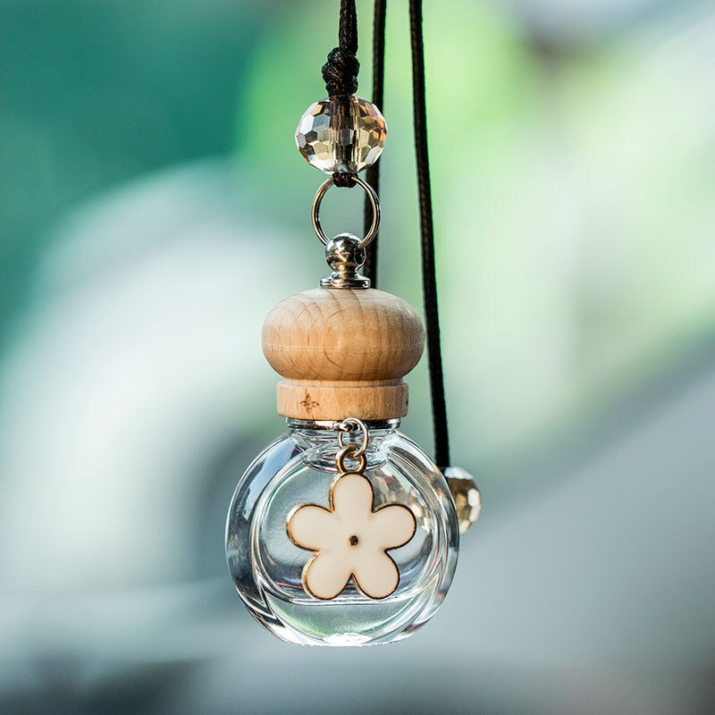 Car Perfume Pendant Bottle Factory - OEM 10ml Glass Essential Oil Diffuser Fragrance