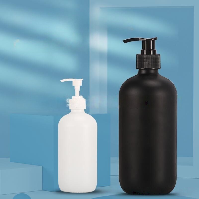 Amber Frosted Boston Bottle Factory - OEM Factory 8-16oz Matte Black White Blue Round