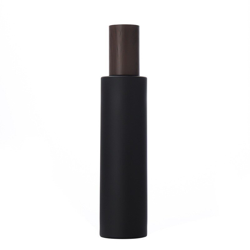 Cosmetic Bottles Manufacturer - OEM Skincare 30-120ml Matte Black Glass Spray Bottles