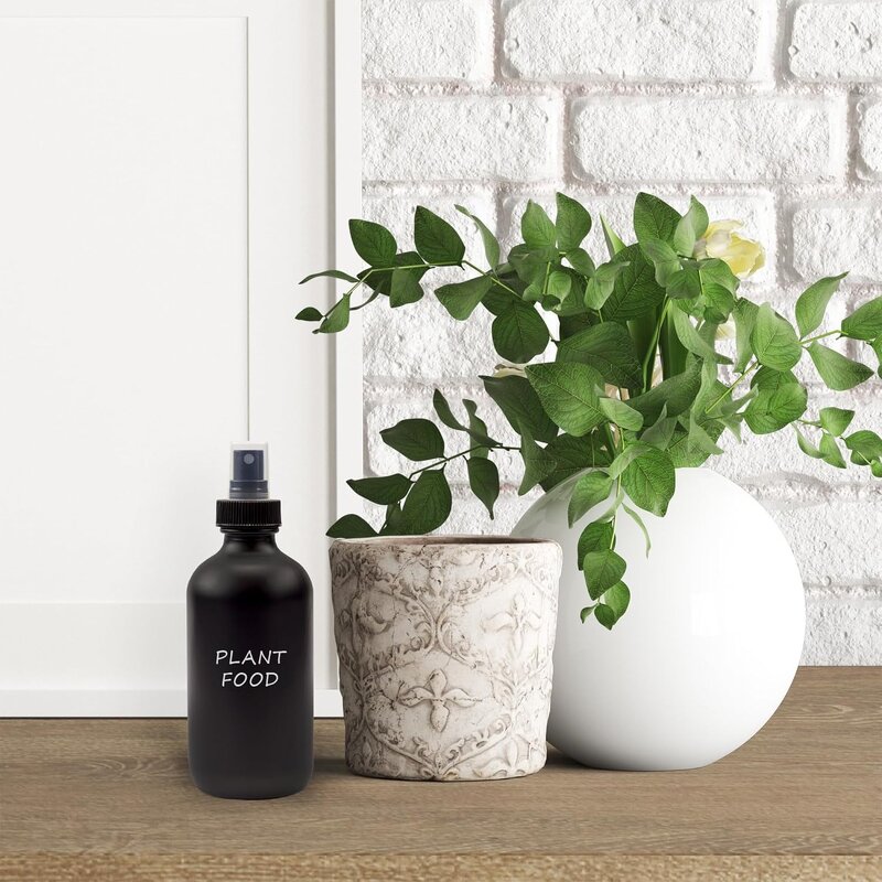 Matte Black Essential Oil Spray Bottle Factory - OEM 250ml 8oz Boston Round with Sprayer