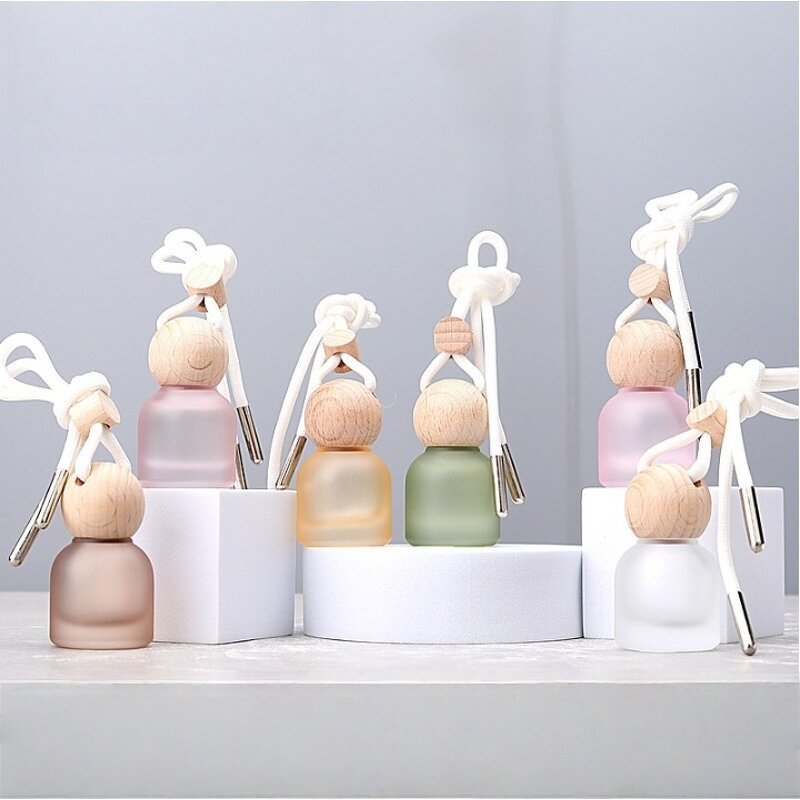 Car Hanging Air Freshener Manufacturer - OEM 10ml Colorful Glass Diffuser Perfume