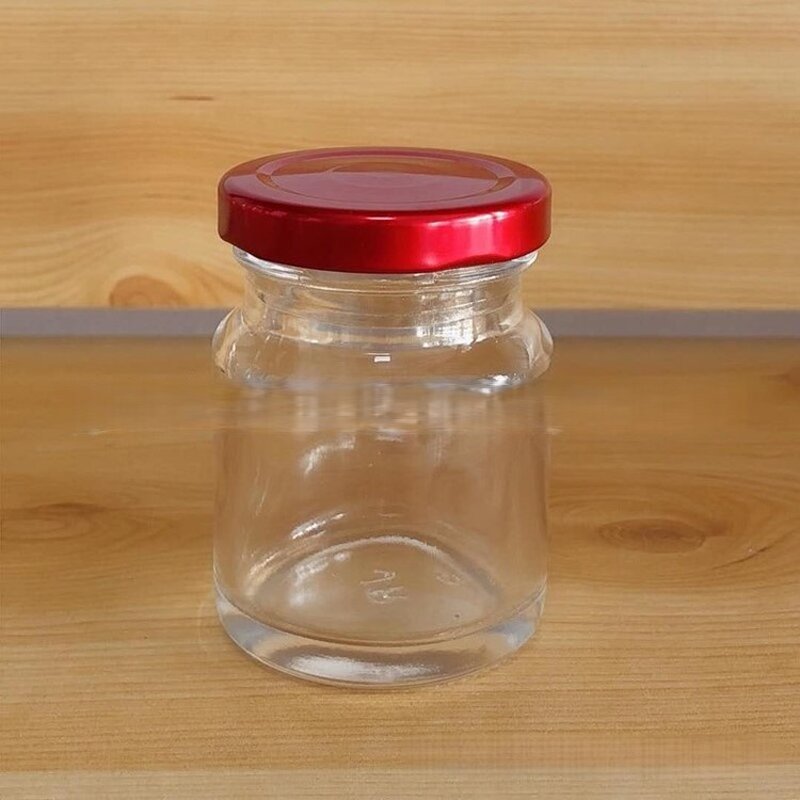 Wide Mouth Empty Glass Jar Factory - OEM Round 50-150ml with Tinplate Cap for Storage