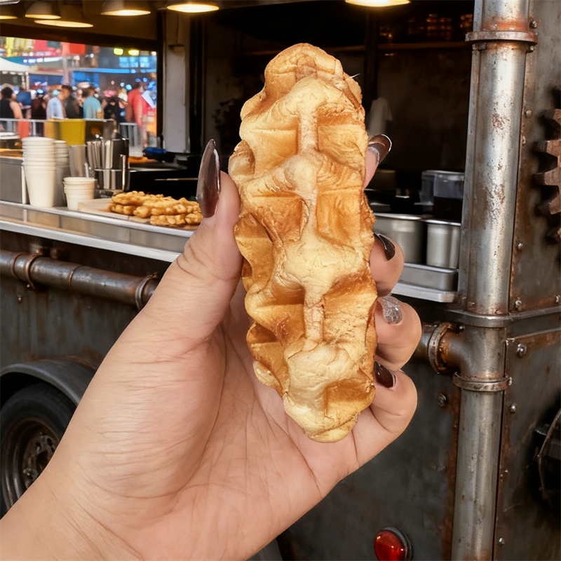 Egg Tart Model Factory - OEM Custom Dubai Chocolate Cream Faux