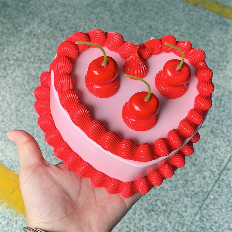 Jewelry Box Factory - OEM Custom Cherry Love Shape 3D Gift Box