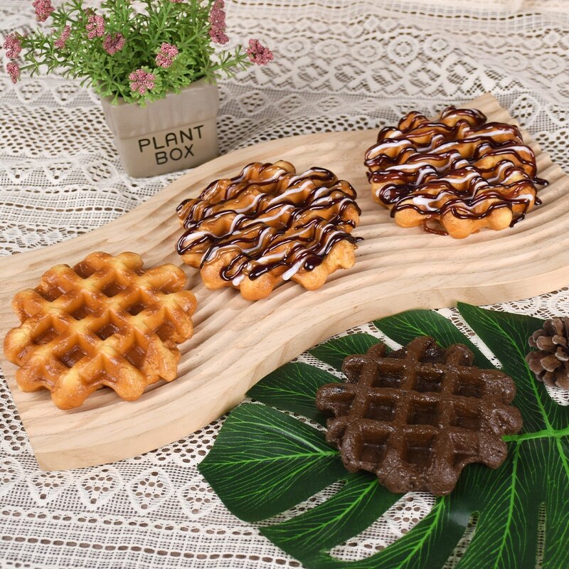 Waffle Model Factory - OEM Custom 1:1 Simulated Caramel Breakfast