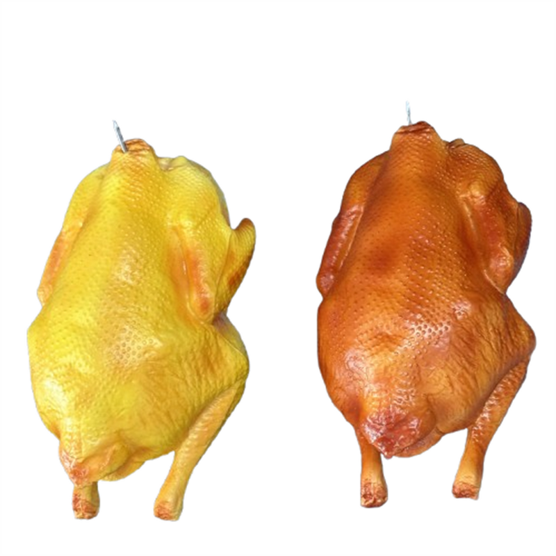 Roast Chicken Model Factory - OEM Custom Realistic BBQ Smoked PU
