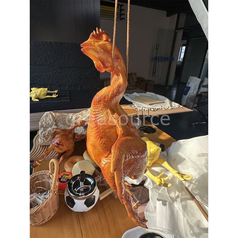 Roast Duck Model Factory - OEM Custom Crispy Golden Chicken Simulation
