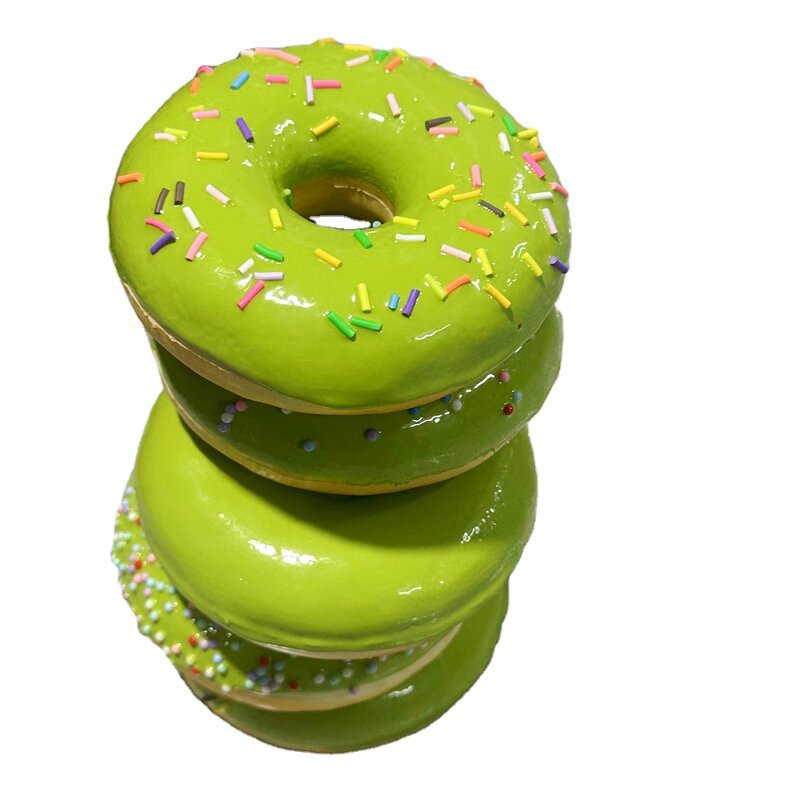 Donut Model Manufacturer - OEM Custom Artificial Christmas Matcha