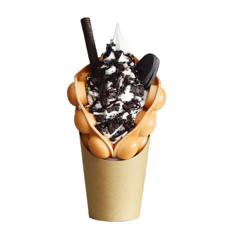Ice Cream Model Factory - OEM Custom Faux Food Display Bubble Waffle