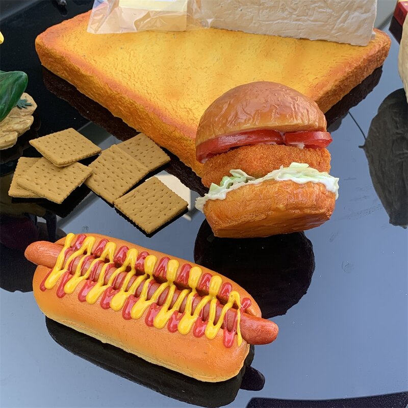 Hot Dog Model Manufacturer - OEM Custom PVC Sausage Tomato Sauce