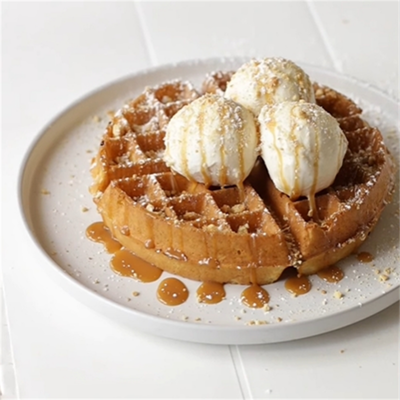 Waffle Model Manufacturer - OEM Custom 8inch Belgian Brunch Display