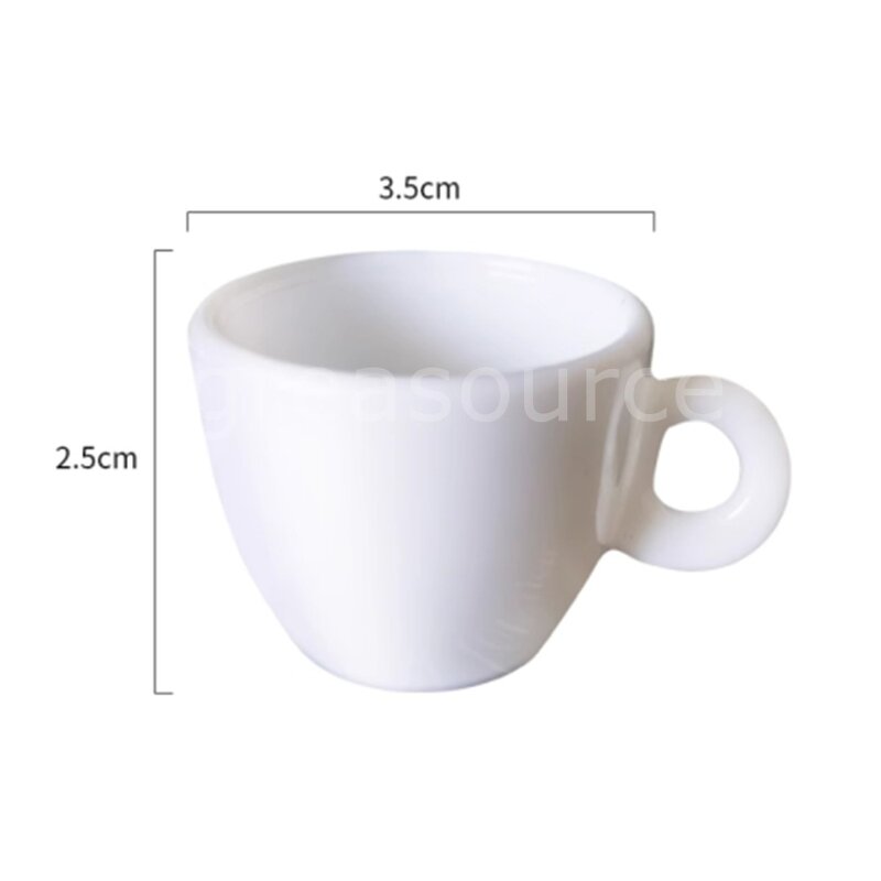 Miniature Food Models Factory - OEM Custom Dollhouse Coffee Cups DIY