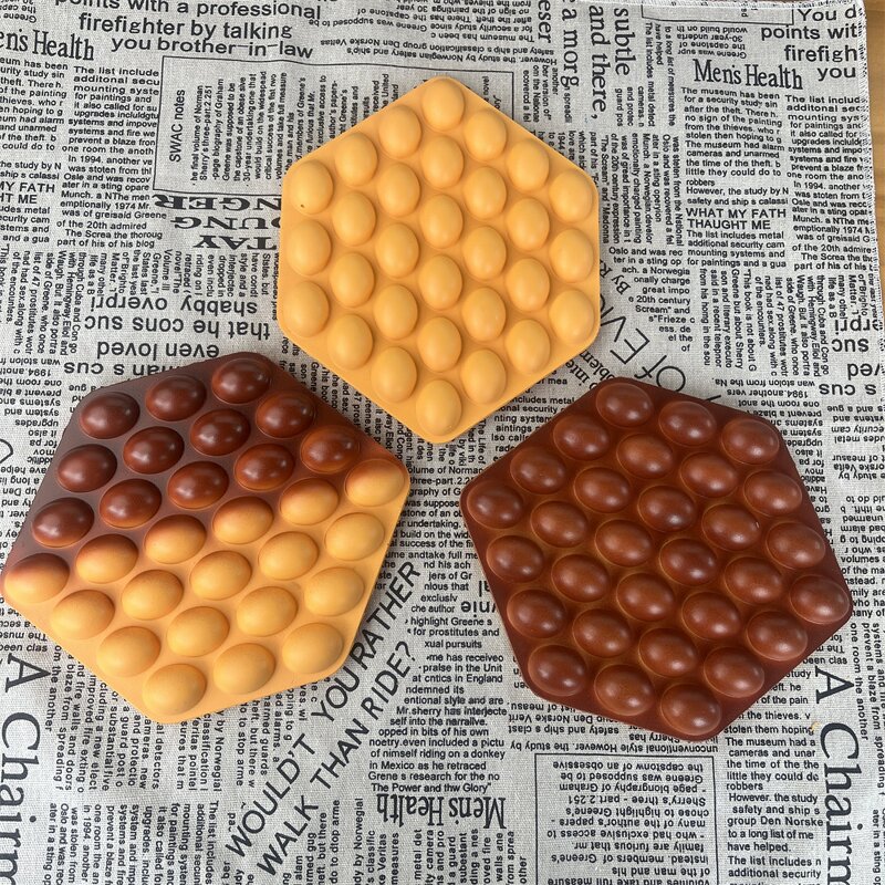 Egg Waffle Model Factory - OEM Custom Cute PU Rebound Props