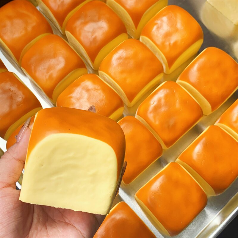 Bread Roll Model Manufacturer - OEM Custom Soft Squeeze Block Toast