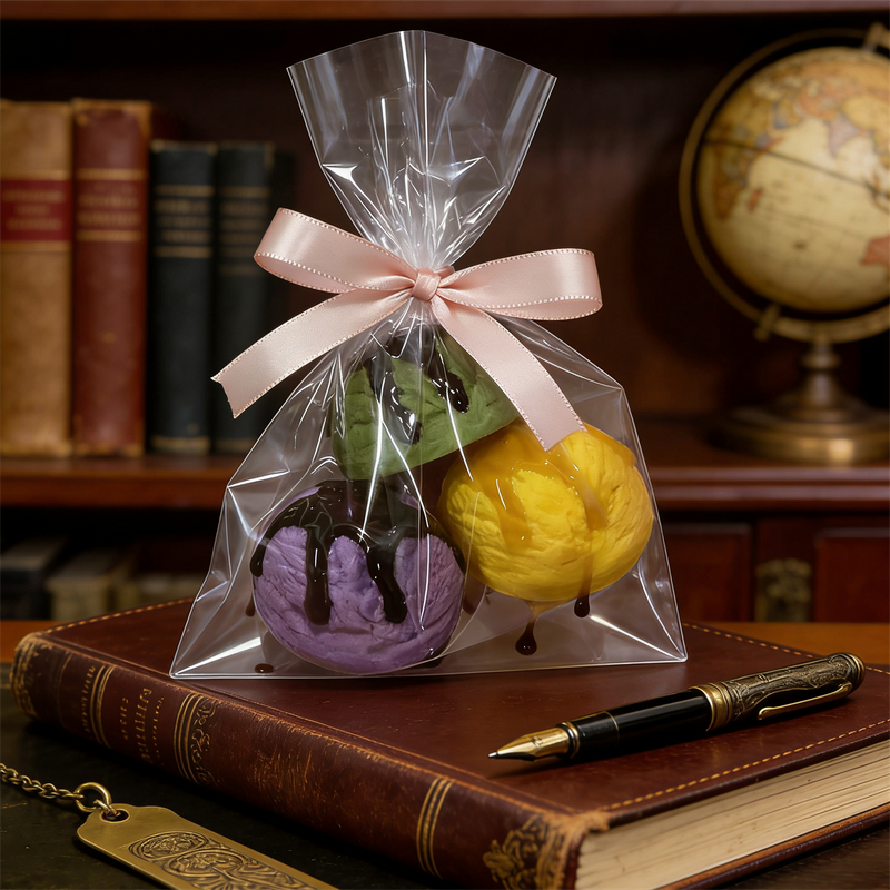 Donut Model Manufacturer - OEM Custom 4inch Plastic Chocolate Set