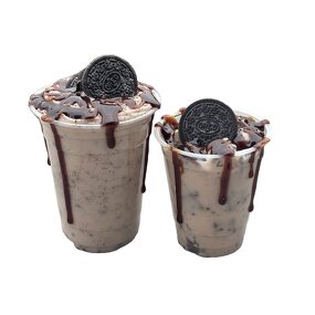 Bubble Tea Model Factory - OEM Custom 16oz Milkshake Chocolate Chip