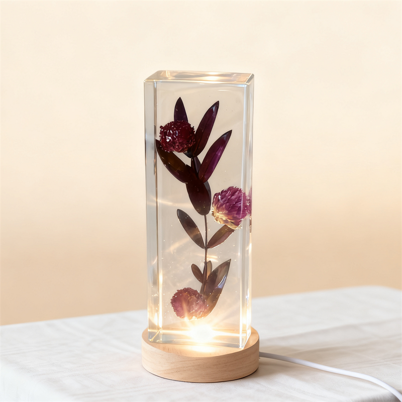 LED Base Factory - OEM Custom Luminous USB Connection Flower