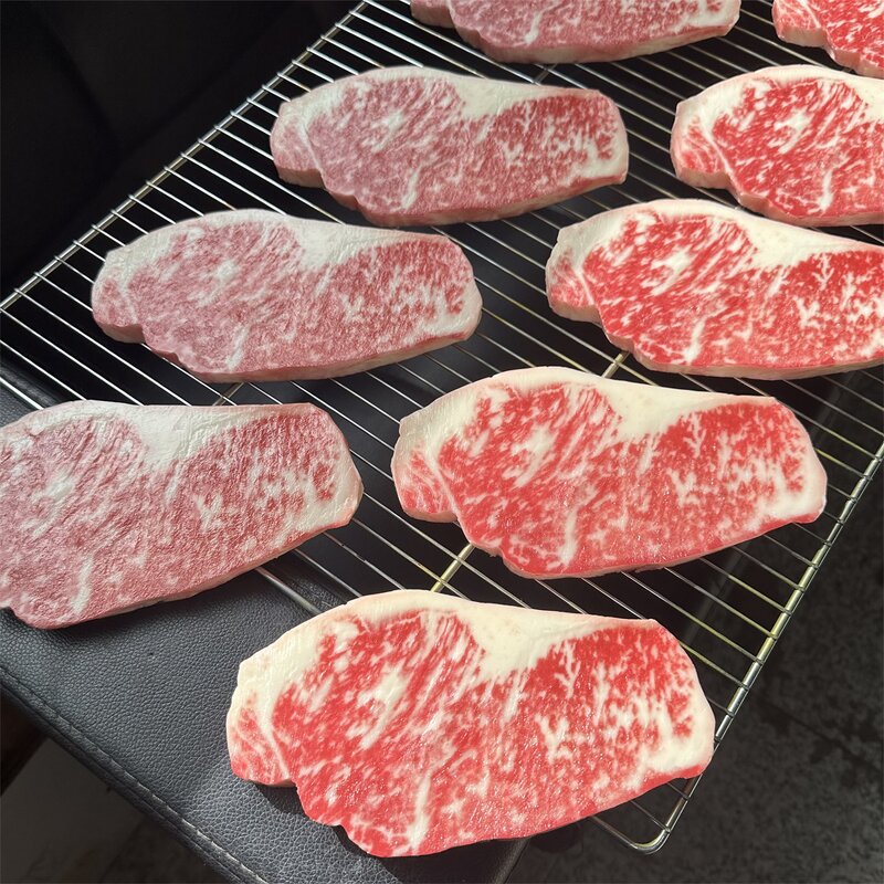 Steak Model Manufacturer - OEM Custom 3D Tomahawk Beef UV Display