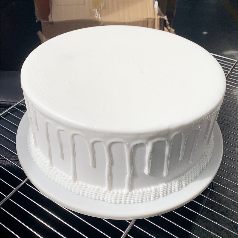Cake Model Manufacturer - OEM Custom Pure White 10 Inch Party Baking