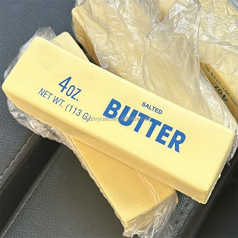 Butter Model Manufacturer - OEM Custom Yellow Milk Print Squishy