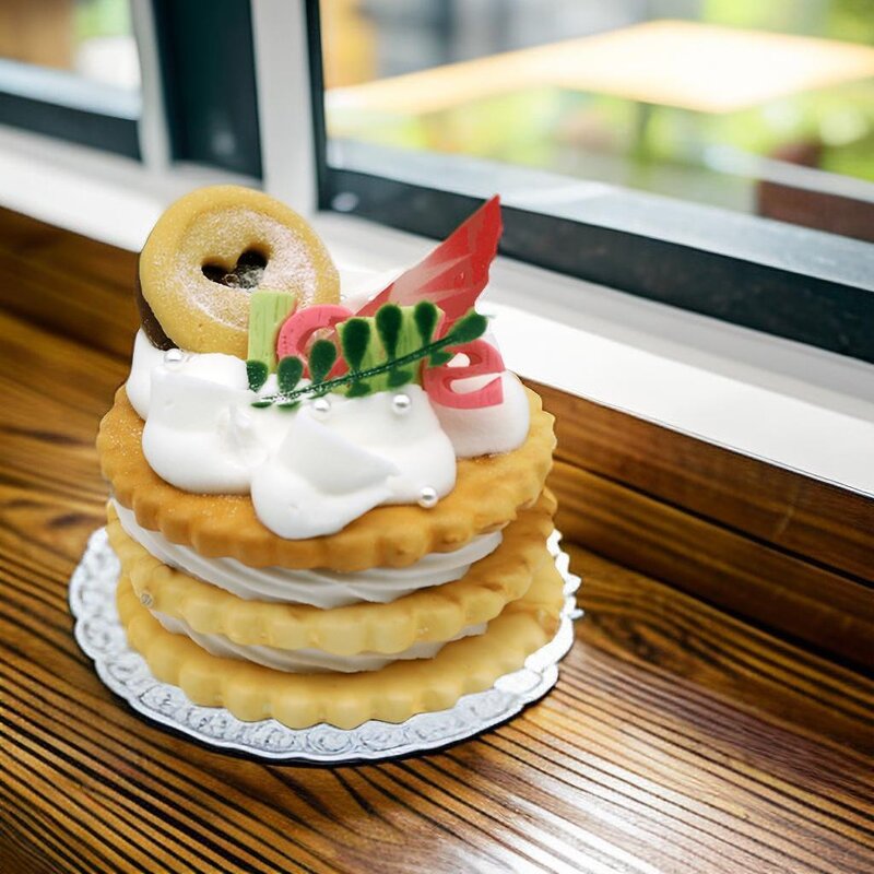 Egg Tart Model Manufacturer - OEM Custom Simulation PU Fake Bread