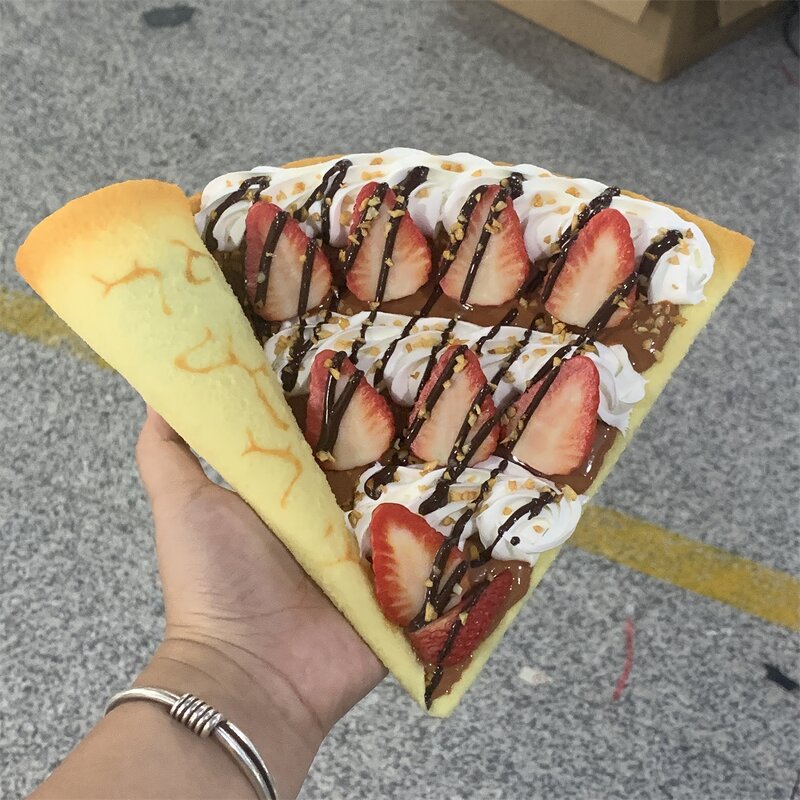 Crepe Model Manufacturer - OEM Custom Avocado Shrimp Hand Held