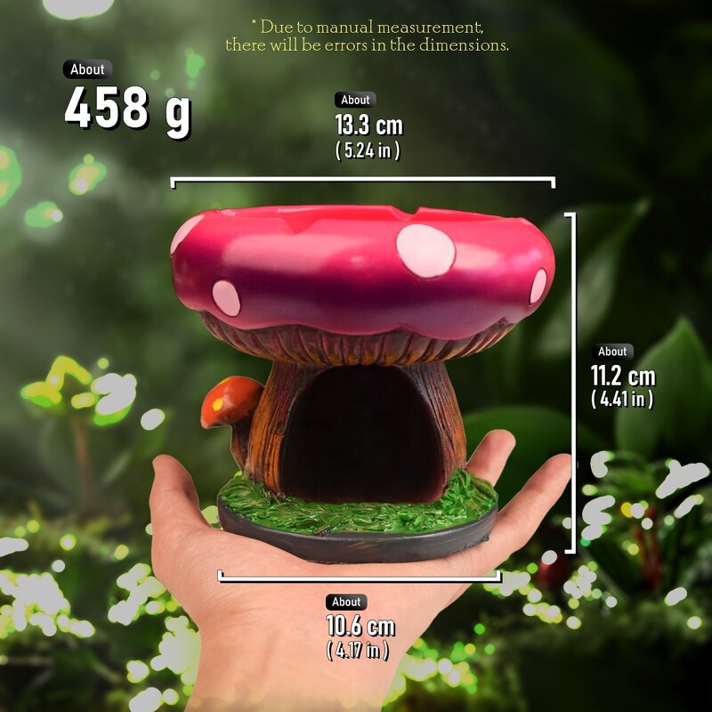 Ashtray Factory - OEM Custom Mushroom Shaped Smoking Set Resin