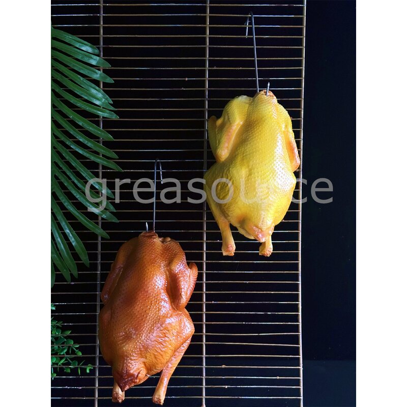 Roast Chicken Model Factory - OEM Custom Realistic BBQ Smoked PU