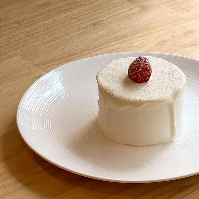 Cake Model Factory - OEM Custom 4-inch Fresh Strawberry Cherry Fruit