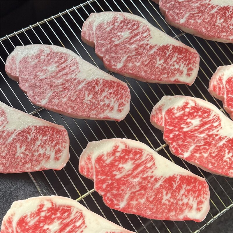 Steak Model Manufacturer - OEM Custom 3D Tomahawk Beef UV Display