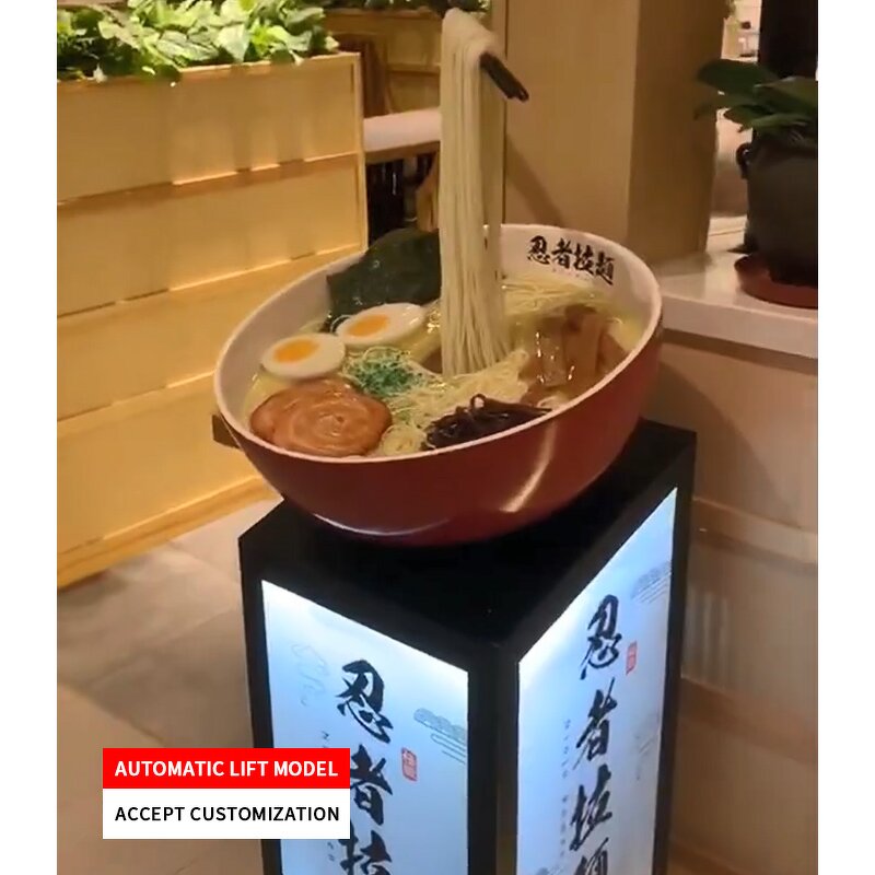 Light Box Manufacturer - OEM Custom Japanese Food Model Fake Electric