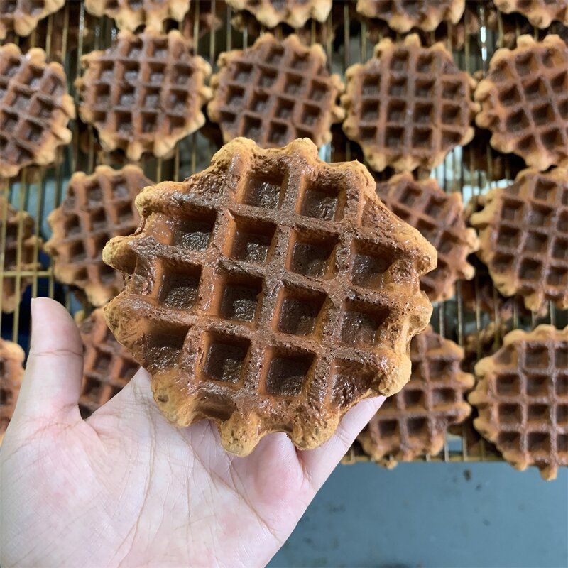 Waffle Model Factory - OEM Custom Chocolate Caramel Honeycomb Shape